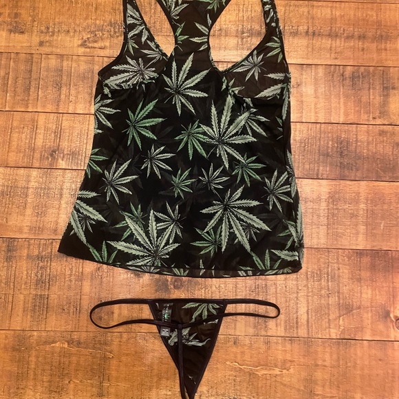 high jinx | Intimates & Sleepwear | High Jinx Cannabis Lingerie Sm
